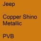 Preview: Jeep, Copper Shino Metallic, PVB.